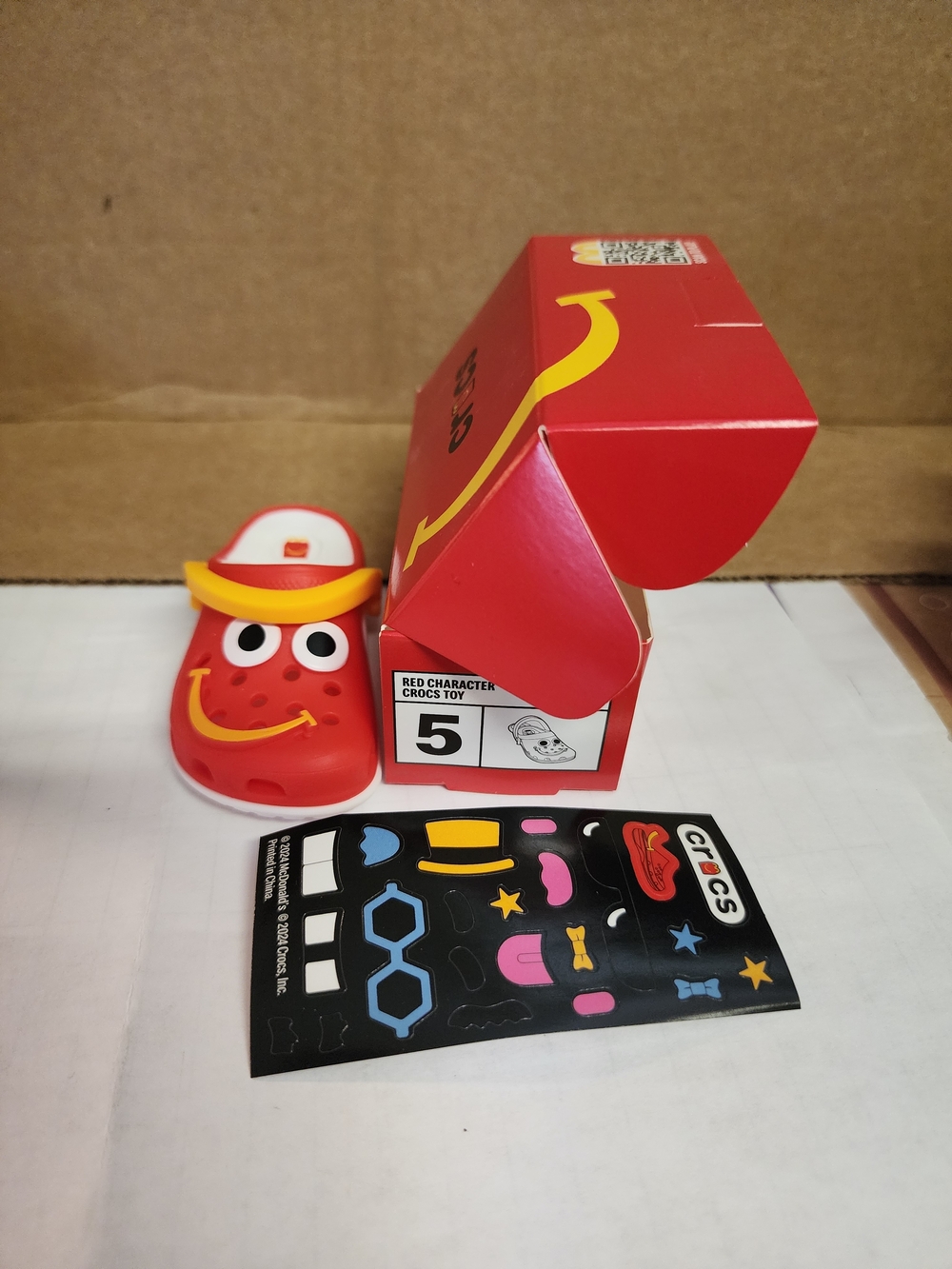 CROCS McDonalds 2024 Collectable